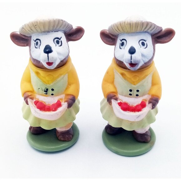 Richard Scarry Puzzletown Mrs Goat Playskool Busytown Figures Vintage 1976 2.25 - Picture 4 of 15